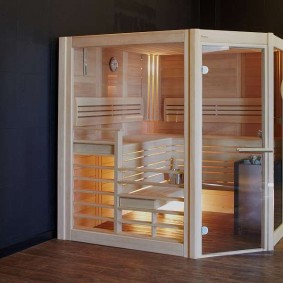 Finse modulaire sauna