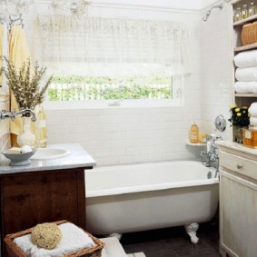 Franska badrum i Provence-stil