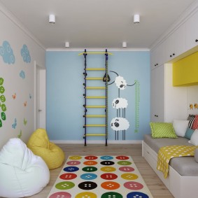 detská herňa dizajn izby