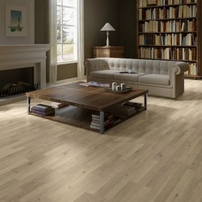 laminate in the living room decor