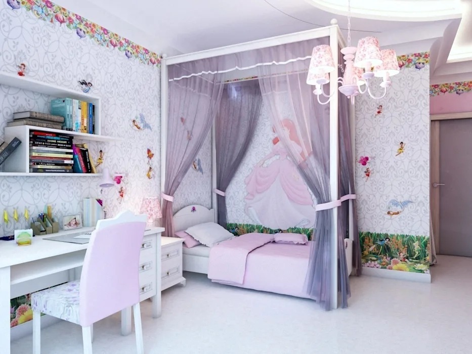 amenajarea unei camere moderne pentru copii
