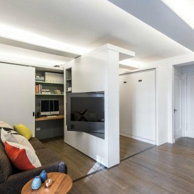 studio appartement Chroesjtsjov ideeën ontwerp