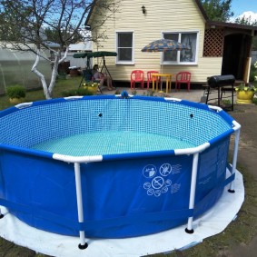 DIY assembly of the frame pool