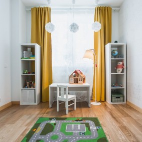 gordijnen in de kinderkamer soorten foto's