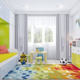 modern kids room interior photo