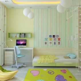 Decorarea foto modernă a camerei pentru copii