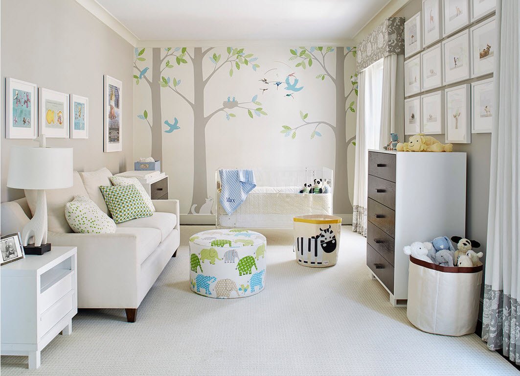 moderns bērnu istabas foto dizains