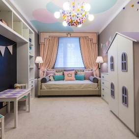 nápady na výzdobu moderních dětských bytů