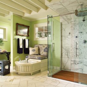 moderne badeværelse interiør foto