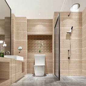 Moderné kúpeľňové nápady interiér
