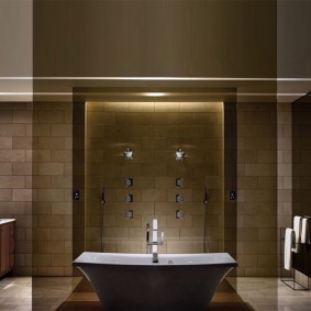 modern fürdőszoba típusú fotó