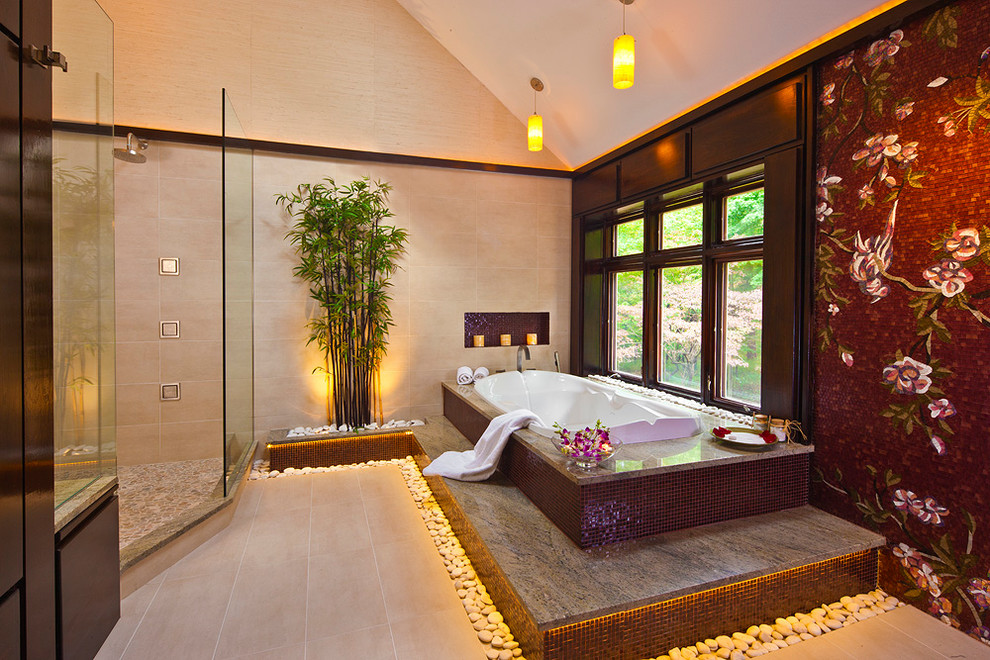 bilik mandi gaya oriental