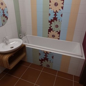 kylpyhuone Hruštšovissa valokuvavaihtoehdot