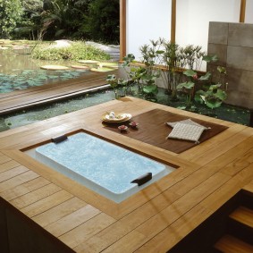 Ιαπωνικά στυλ διακόσμηση ιδέες μπάνιο