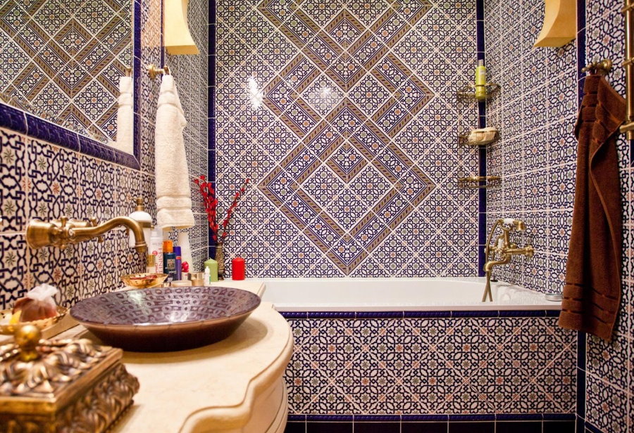 Oriental style washbasin