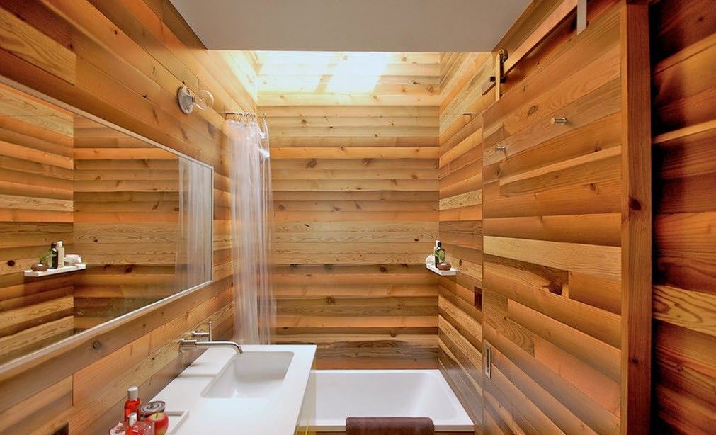 nápady na design koupelny v japonském stylu