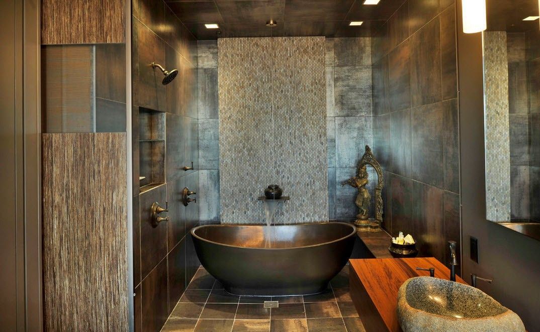 koupelna v japonském stylu