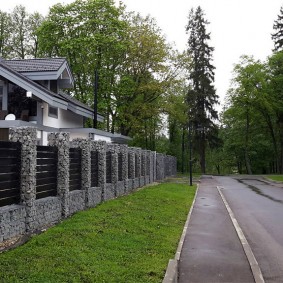 gabion çit tasarım türleri