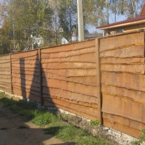 slab fence ideas ideas