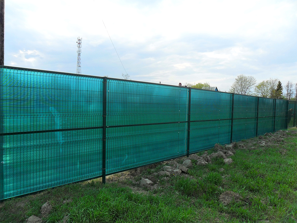 polikarbonat çit tasarımı