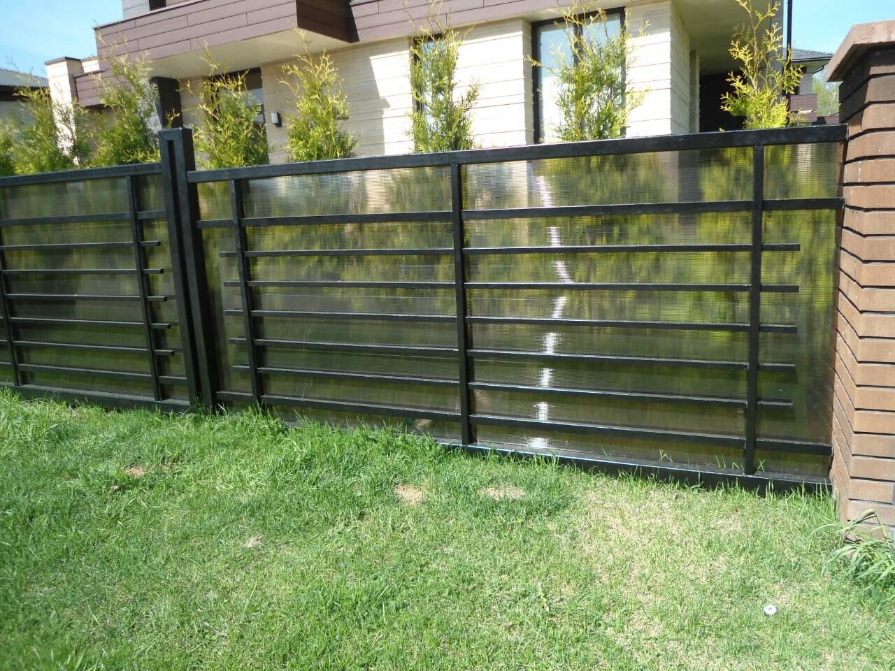 polikarbonat çit fotoğraf fikirleri