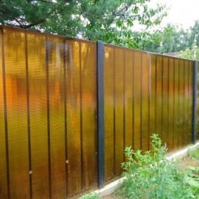 polikarbonat çitler dekorasyon fotoğraf