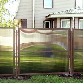 polikarbonat çit fikri genel bakış