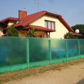 polikarbonat çitler fotoğraf