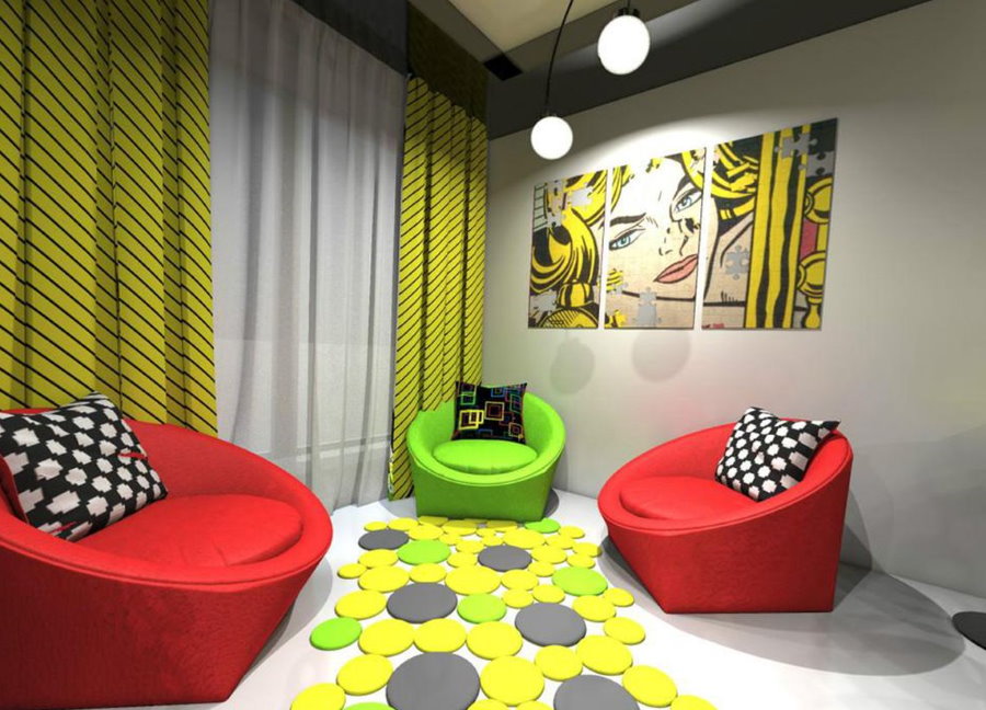 Pop Art Games Room