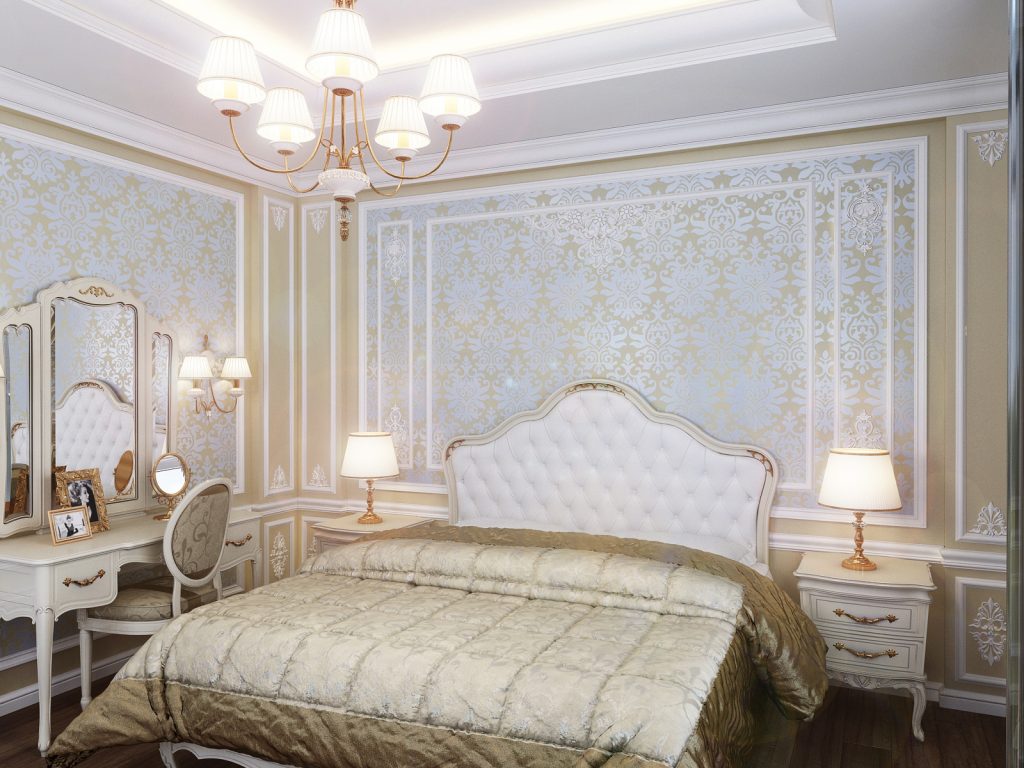 klasická spálňa