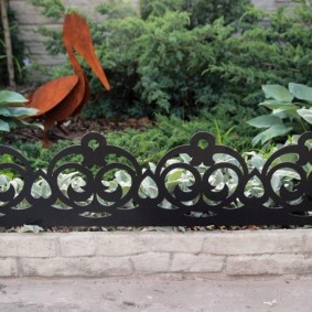 decorative fence for the garden ideas views