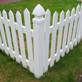 decorative fence for the garden types of design