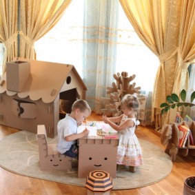 nápady na design dětských domků