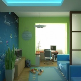 Design de cameră pentru un băiețel