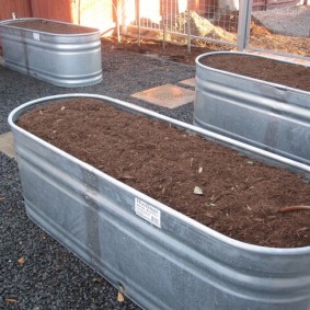 Compost în paturi cu oțel galvanizat înalt