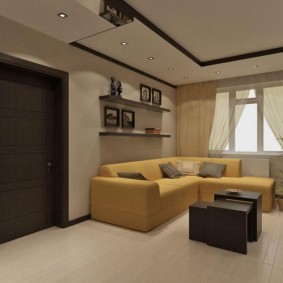 Designa ett litet vardagsrum