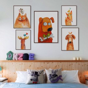 pinturas para ideas de diseño de habitaciones para niños
