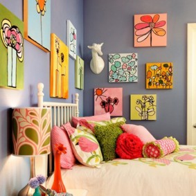 pintures per a disseny d’habitacions per a nens