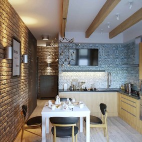keuken 9 m² loft