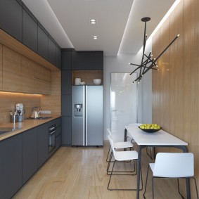 kuchyňa minimalizmus 9 metrov štvorcových