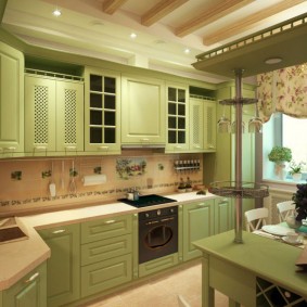 tapety w stylu prowansalskim na pomysły na projektowanie kuchni