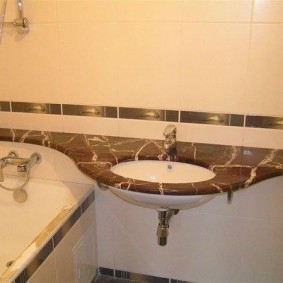 sjunka över badrumsfotoidéer