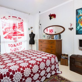 foto di design camera da letto moderna