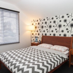 dekorasi foto bilik tidur moden
