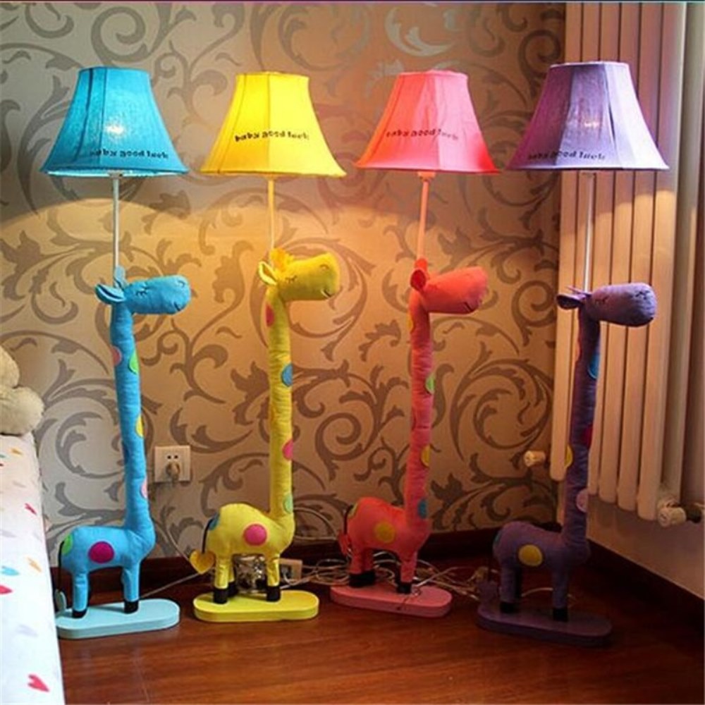 staande lampen in de kinderkamer